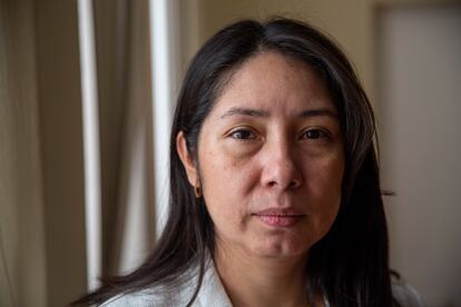 Guatemalan judge Erika Aifán poses for a photo in her office in Guatemala City, in November 2019.