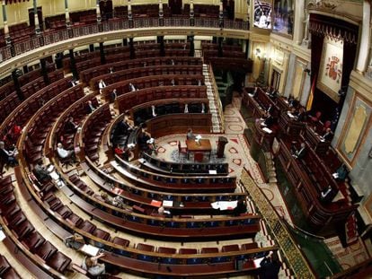 Pleno del Congreso celebrado el pasado 25 de marzo.