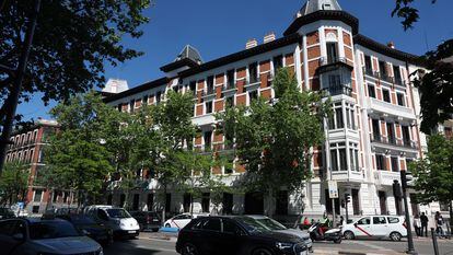 Edificio de la calle de Sagasta, 31-33, de Madrid.