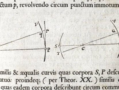 'Principia Mathematica' (1687) de Isaac Newton