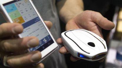 WellShell monitoriza datos del cuerpo y los envía al móvil.