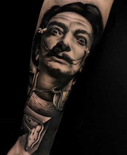 Tatuaje de Albert Bonet.