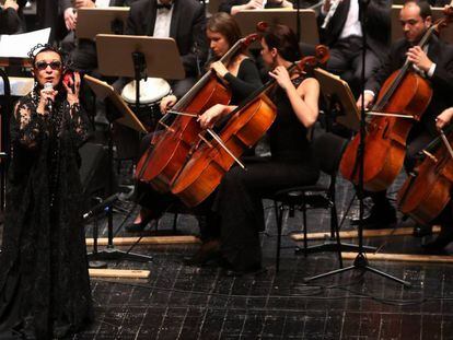 Concierto de Martirio en los Teatros del Canal.