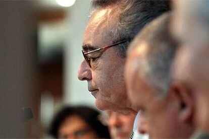 El escritor Juan José Millás, durante su intervención en el III Congreso Internacional de la Lengua Española .