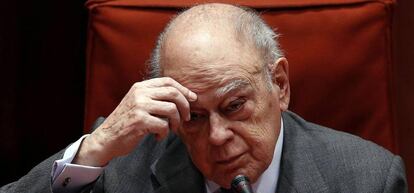 El expresidente de la Generalitat, Jordi Pujol. 