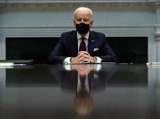 El presidente de Estados Unidos, Joe Biden, en la Casa Blanca.