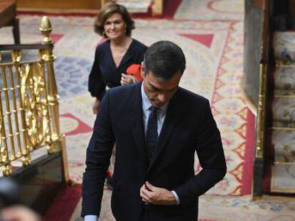 PP y Ciudadanos coinciden en centrar su mensaje en la responsabilidad de Pedro Sánchez pero no en la validez electoral de España Suma