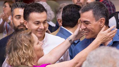 Pedro Sánchez, en Tenerife el pasado fin de semana.