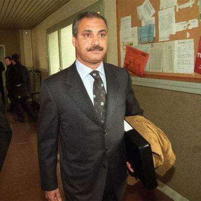 Luis García, en 1999 en un juzgado de Barcelona.