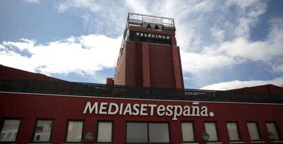 Sede de Mediaset España, en Madrid.
