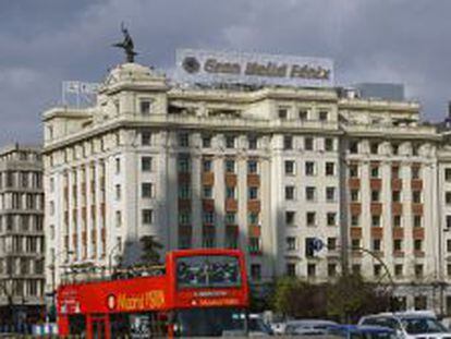 Hotel Gran Meli&aacute; F&eacute;nix en el Paseo de la Castellana.