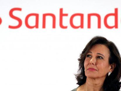 Ana Bot&iacute;n, presidenta de Santander.
