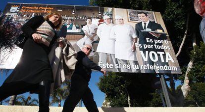 Almuñécar (Granada) celebró una consulta popular sobre su plan general urbanístico en 2009.