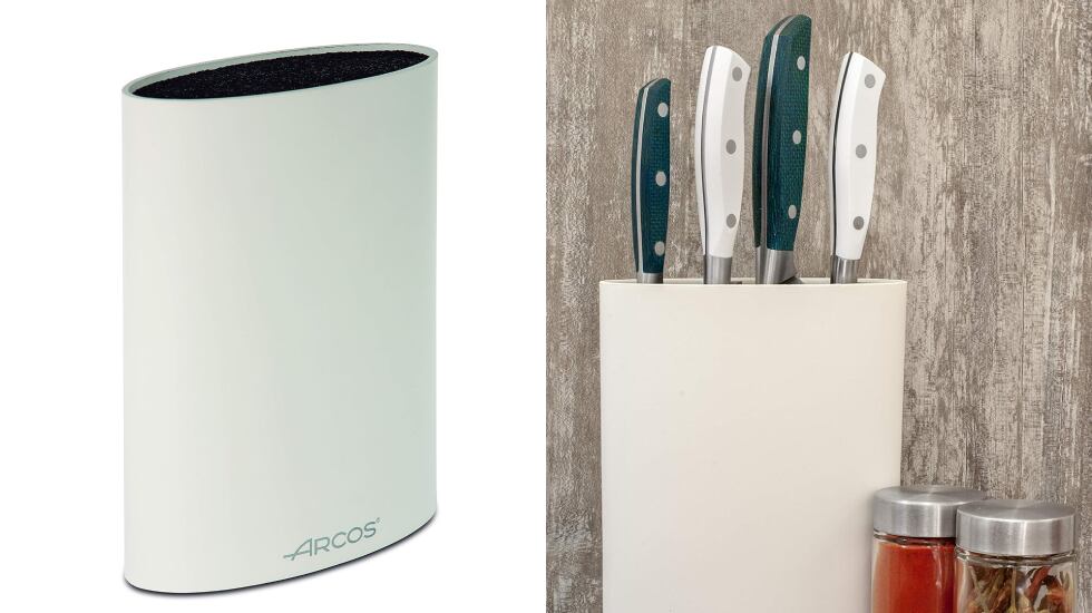 La marca Arcos presenta este accesorio para guardar cuchillos superventas.