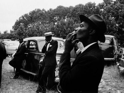 Funeral, St.Helena, Carolina del Sur, 1955