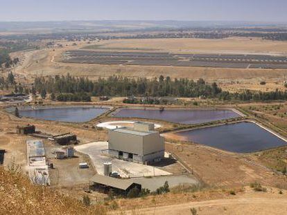 Instalaciones de la mina de Aznalc&oacute;llar, Sevilla.