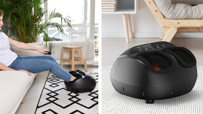 Este masajeador de pies con función de calor y mando a distancia supera las  24.000 valoraciones en , Escaparate: compras y ofertas