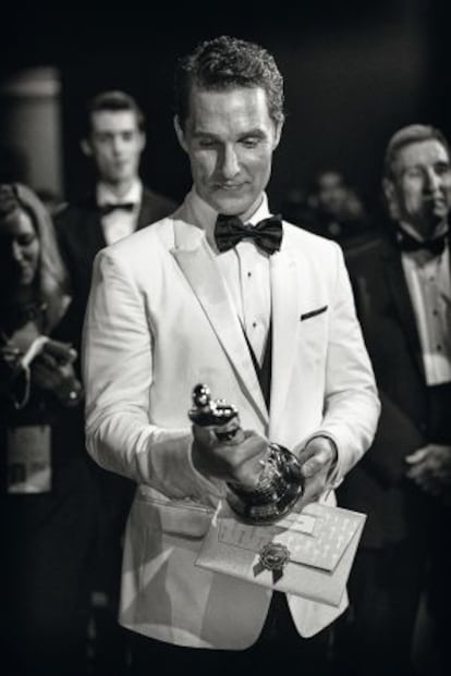 El intérprete tras recibir su reciente Oscar al mejor actor por 'Dallas Buyers Club'.