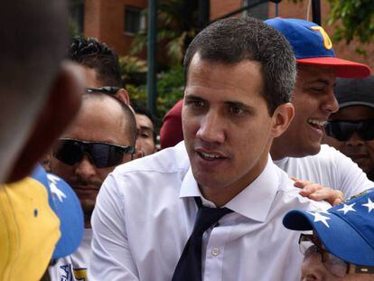 Juan Guaidó, el pasado 5 de julio en Caracas.