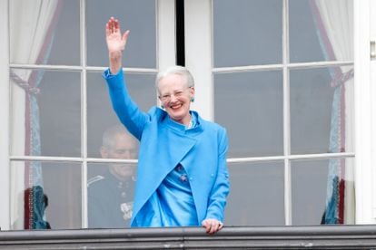 Tras la muerte de su esposo en 2018 y una operación de espalda en febrero de 2008, la monarca se ha ido alejando paulatinamente de la vida pública. En la imagen, Margarita de Dinamarca durante las celebraciones por su cumpleaños, en Copenhague, el 16 de abril de 2016. 