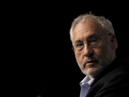 El premio Nobel de Economía Joseph E. Stiglitz, en Madrid, en 2019.