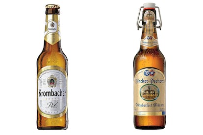 Alemania
La que te van a poner:
Krombacher, un clásico.
La que deberías probar: En el país de la cerveza por excelencia cualquier opción es válida, pero la Hacker-Pschorr está respaldada por una gran reputación.