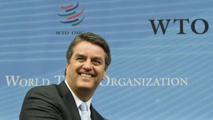 El director general de la OMC, Roberto Az&ecirc;vedo, en 2013.
