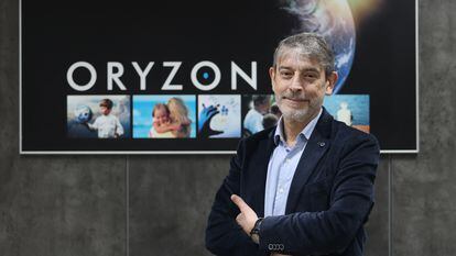 Carlos Buesa, CEO de Oryzon Genomics, en Barcelona.