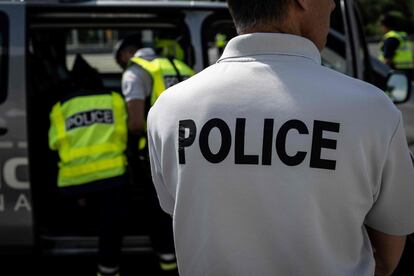 Varios policías franceses, en una imagen de archivo.