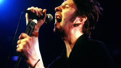 Shane MacGowan, en el festival de Montreux en 1995.