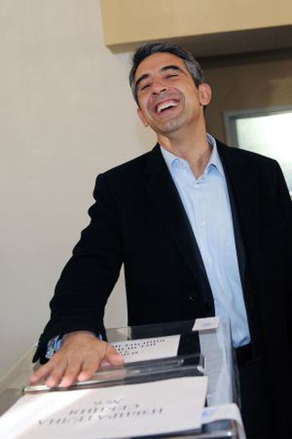 El candidato oficialista búlgaro Rosen Plevenliev.