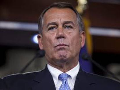 En la imagen, el presidente de la Cámara de Representantes, el republicano John Boehner. EFE/Archivo