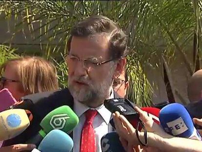 Primer acto público de Rajoy tras la investigación a Rato