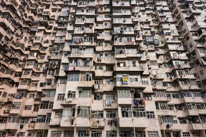 Edificio de Hong Kong. 