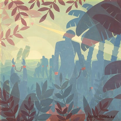 'Into Bondage' (1936), by Aaron Douglas.