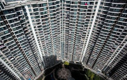 Varios edificios de viviendas residenciales en Shangh&aacute;i