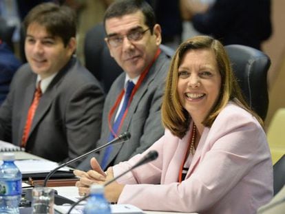 Josefina Vidal, responsable cubana de las relaciones con EE UU. 