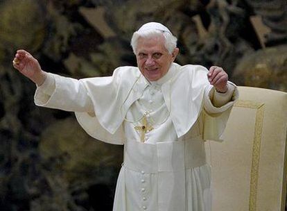 Benedicto XVI, el pasado miércoles en el Vaticano.