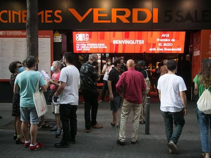 Els cinemes Verdi, aquest estiu, en una sessió del BCN Film Fest.