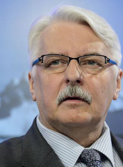 Witold Waszczykowski, ministro de Exteriores polaco.