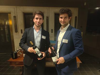 Jorge and Ignacio Otto, from Bodegas Bestué, at the London event.