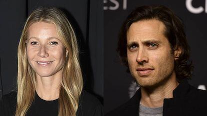 Gwyneth Paltrow y su novio Brad Falchuk.