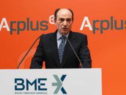 Fernando Basabe, consejero delegado de Applus+ en el discurso de la salida a Bolsa de la compa&ntilde;&iacute;a