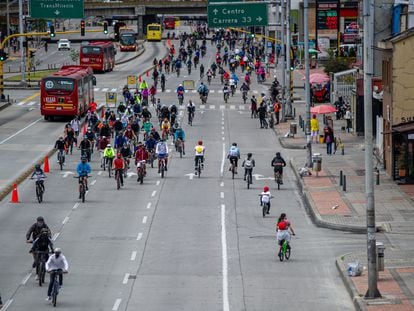 Bogotá, la capital ciclista de Latinoamérica, aprovecha la pandemia para dar otro impulso a la bicicleta