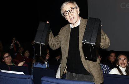 El director de cine Woody Allen.