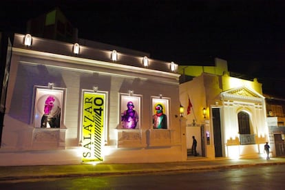 Exterior del Centro Cultural de España Juan de Salazar, en la Asunción.