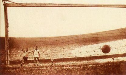 El gol del Maracanazo en Brasil 1950.