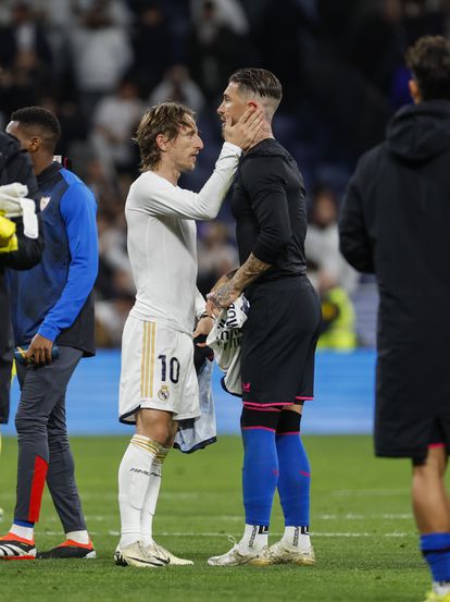 Luka Modric y Sergio Ramos