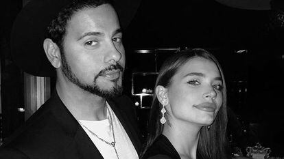 Eva de Dominici y Eduardo Cruz, en una foto del perfil de Instagram de la actriz.