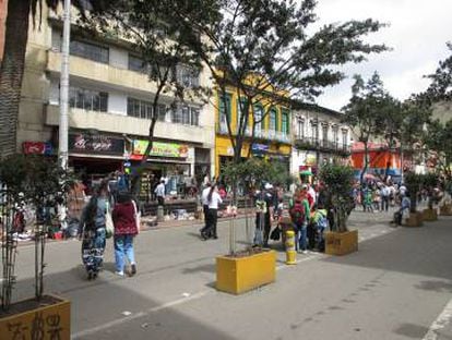 Carrera Séptima en Bogotá